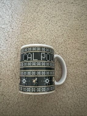 Cal poly sweater style mug